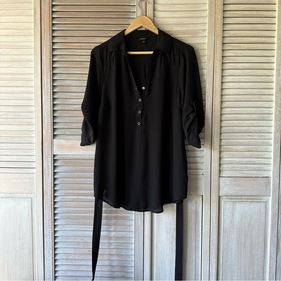 Torrid Harper georgette 3/4 sleeve - Picture 3 of 8